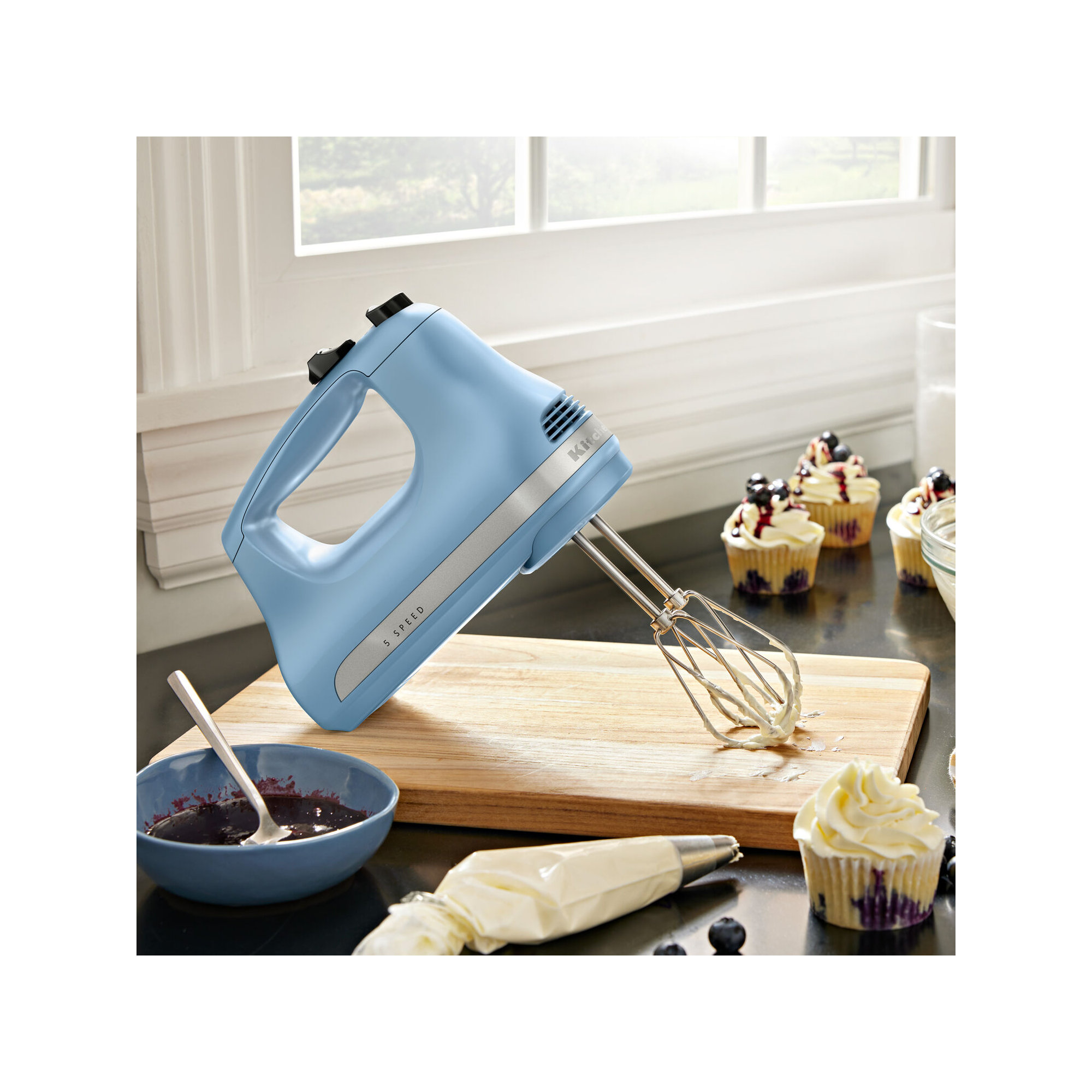 KitchenAid® 5-Speed Ultra Power Hand Mixer, Blue