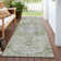 Machine Washable Indoor/Outdoor Claudian ACN1238 Olive Rug