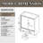 60" W X 58" H Double Sliding Shower Door With Tempered Clear Glass