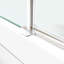 Durovin Bathrooms 1000 x 1000mm Quadrant Frameless Shower Enclosure Hinged Door Corner Entry 8mm Safety Glass With Shower Tray