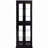Lighted Glass Curio Display Cabinet, Wooden Frame Storage for Living Room, Kitchen & Pantry, Includes Light Bulb