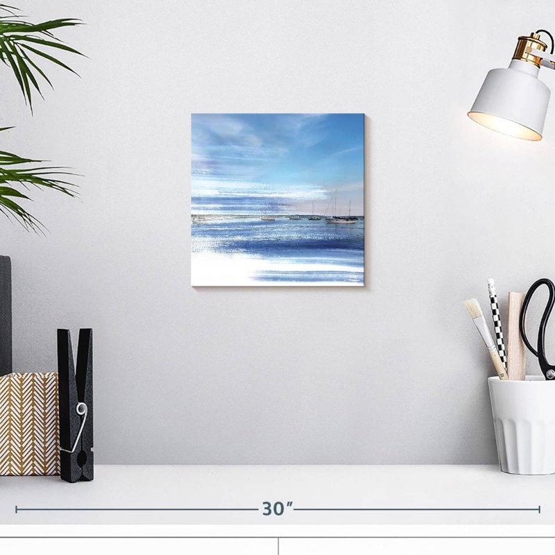 Mehar bleu côtier II, H 10 po x l 10 po