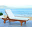 Alvah Outdoor Adjustable Garden Lounger with Cushion-749740542-749740540