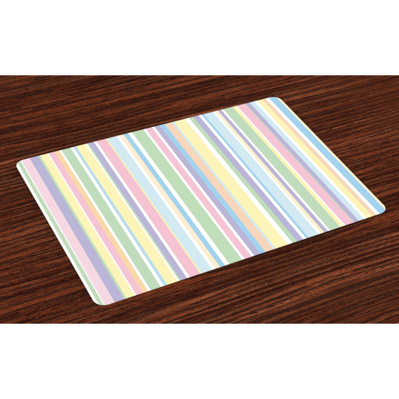 Amelia-Jayne Pastel Classic Pattern Placemat