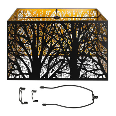 Metal Square Light Shade Spider Fitter