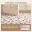 Tapis Cloudbreak Floral Or Gris Beige Antidérapant à poils courts pour intérieur et extérieur, adapté aux animaux domestiques, idéal pour le salon, la chambre, la salle à manger, l'entrée, le couloir, le bureau, motif floral intégral, crème, ocre, taupe, cuisine, résistant au passage, facile à nettoyer, imprimé, bords doux et lavable.-283515694