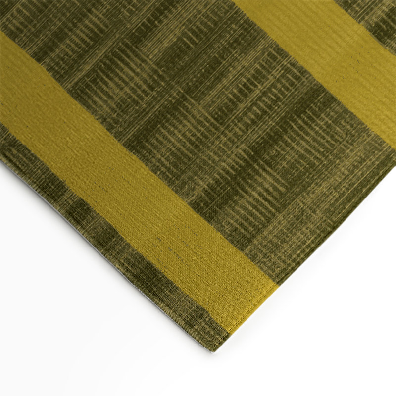 Tapis d'intérieur et d'extérieur à carreaux brun, Rectangle 5 pi x 7 pi