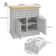 Ivison 33.3'' Buffet Cabinet, Sideboard Buffet With 2 Drawers and Adjustable Shelves