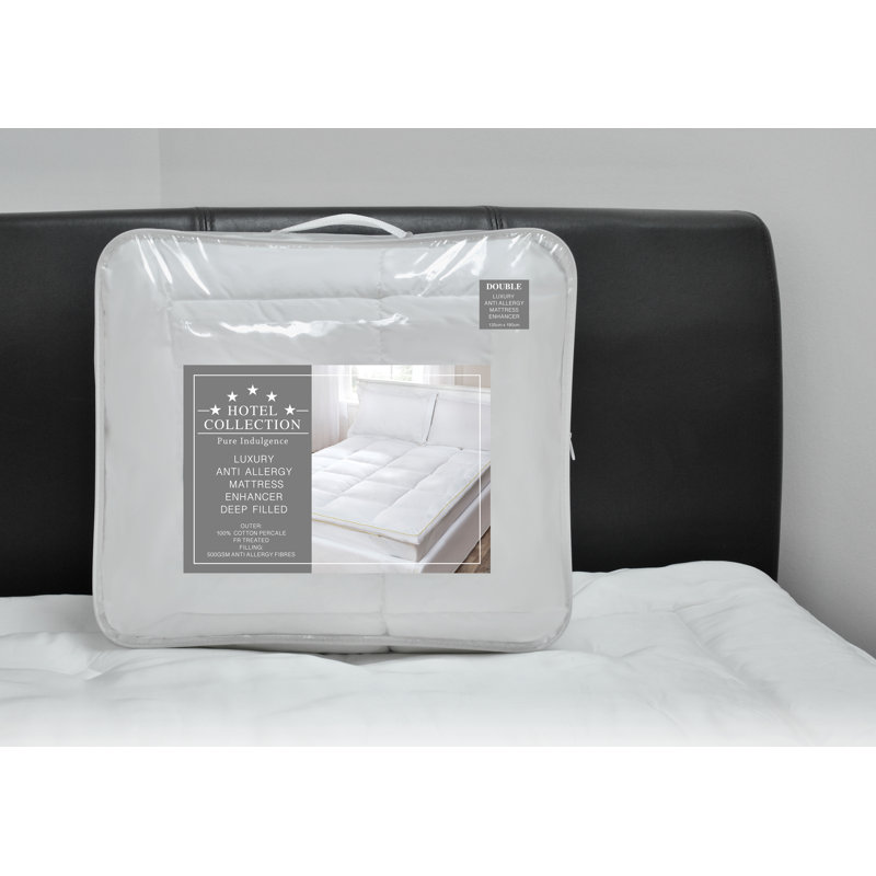 Hotel Cascade Home 5cm Polyester Mattress Topper, Kingsize (5')