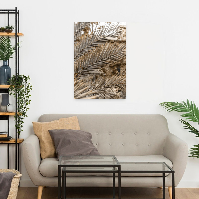 Art contemporain Palm Summer, H 24 po x l 16 po