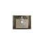 Vasque de salle de bain en résine - Aspect chêne blanc américain, hauteur 13 cm x largeur 46,7 cm x profondeur 60 cm, matériau sécuritaire et adapté à la salle de bain, résistant aux taches.