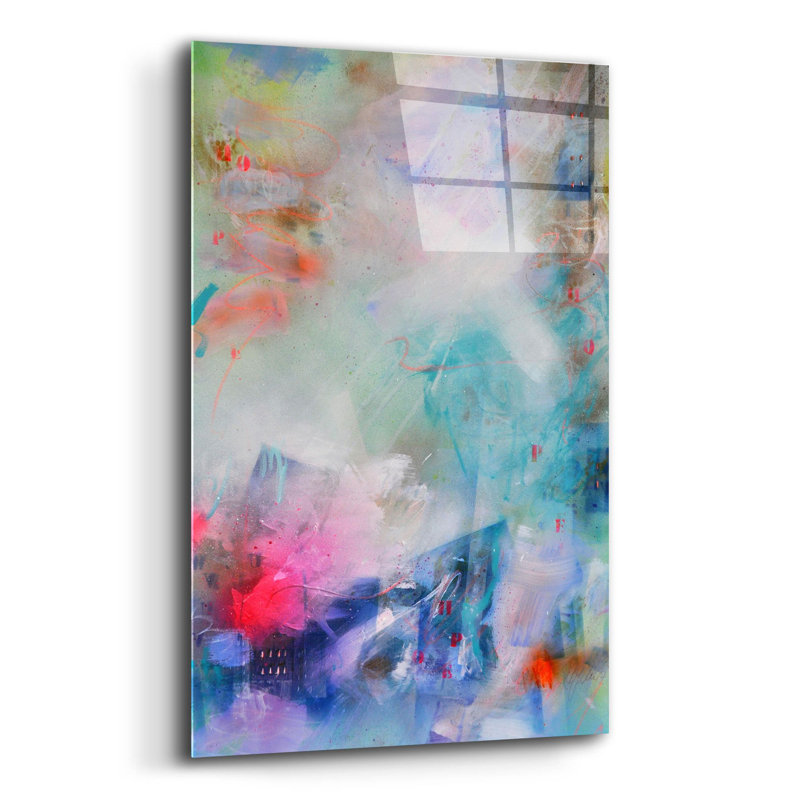 Sur impression plastique / acrylique, H 16 po x l 12 po x P 0,13 po