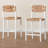 Counter Stool with Solid Wood Frame-115044660