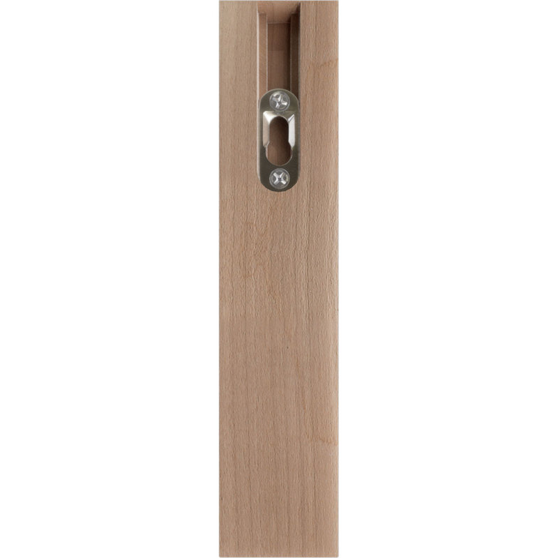 Support de roue de chariot H 7 po x l 1 1/2 po x P 7 po Andrea, Cerisier