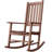 Schereville Patio Solid Wood Rocking Chair-1907662778