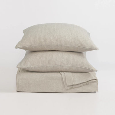 BURHAN, OATMEAL, COVERLET