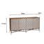 Akshaya 163cm Solid Wood Sideboard