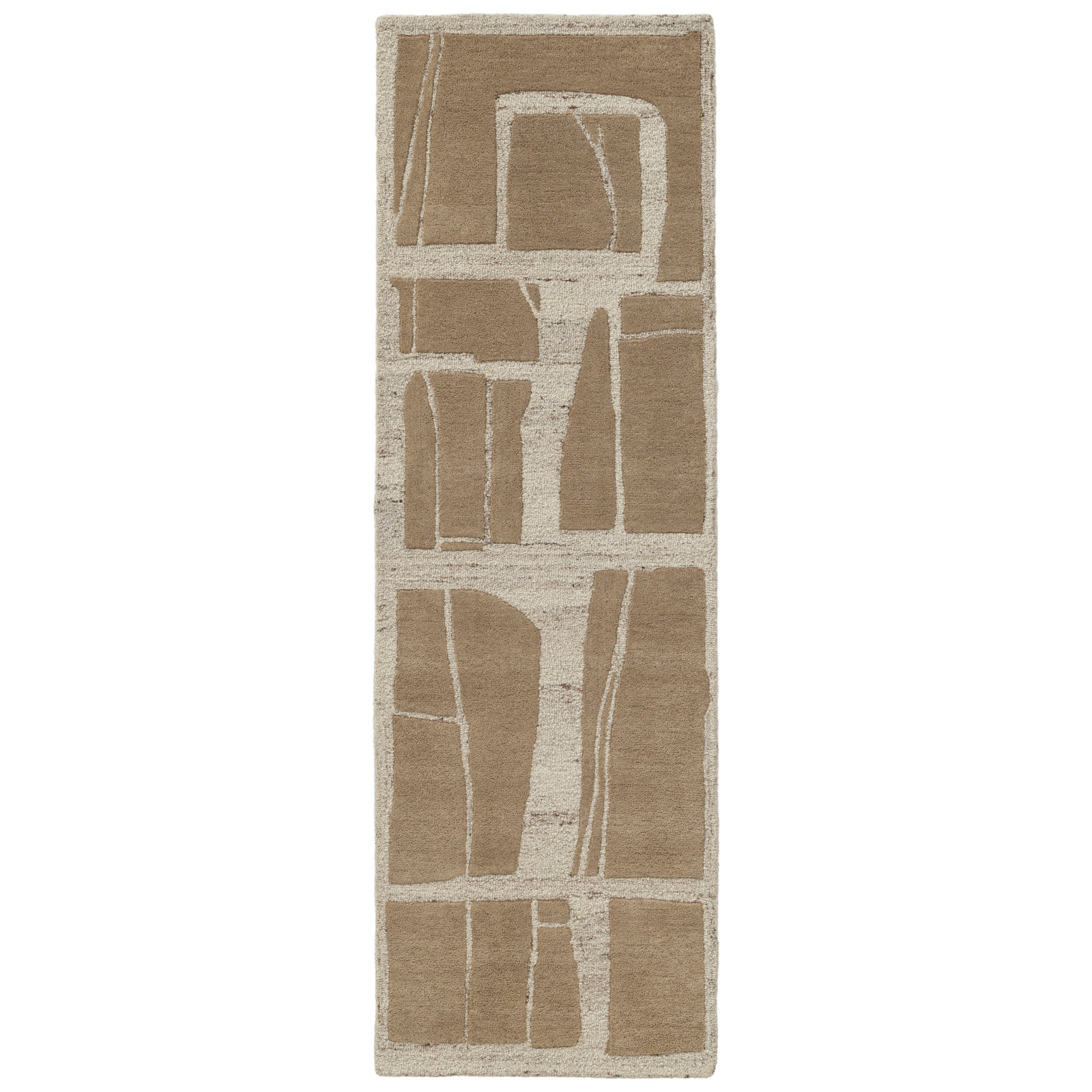 Dusk Hand Tufted Wool Indoor Rug, 2'6x8'