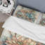 Ensemble de housse de couette en microfibre / polyester Green Red Cactus Scenery II Bedding-1717920587