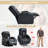 Emalina 39.76"W Breathable Faux Leather Power Recliner, Massage, Heater, Standing Assistance-1901125855