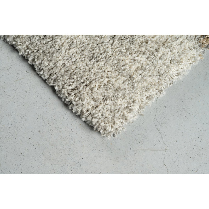 Abstract 80cm X 150cm Area Rug, Beige, Rectangle 133 x 195 cm