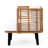 Club Chair For Outdoor Poolside - Design With Water- Cushions & Legs Seat Fashionable Flair Wood