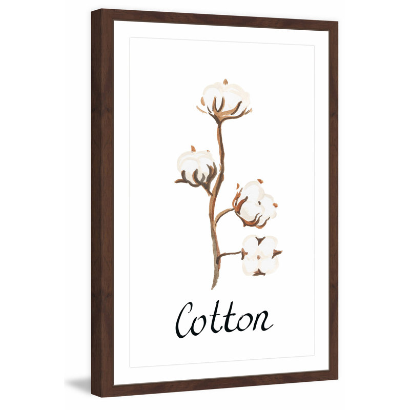 Gossypium - Single Picture Frame Print, 61 cm H x 41 cm W