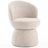 Boucle Swivel Barrel Dining Chair-1033634765