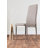 Edzard Chrome & White High Gloss Dining Table Set with 6 Luxury Faux Leather Dining Chairs-1302508626