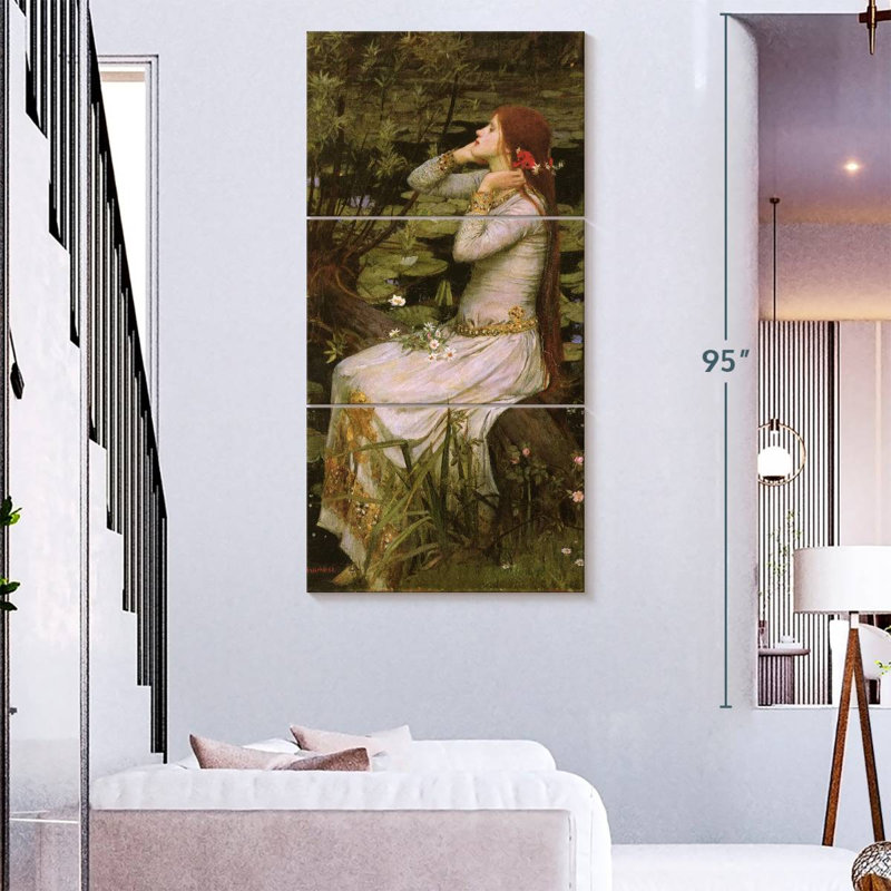 Ophelia 1894, H 80 po x l 39 po