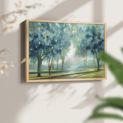 Ombre après-midi - Reproduction encadrée - Restickable