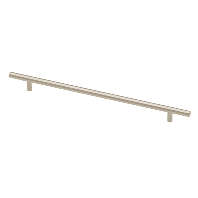 Builders Program 15 1/8" Center to Center Bar Pull, 15 1/8" Center to Center, Stainless Steel