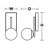 Darvens Steel LED Armed Sconce-1138385908