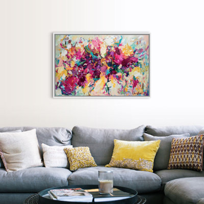 "Invitation" Painting Print on Canvas by Amira Rahim
