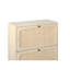 Range-chaussures 3 portes Natural Rattan