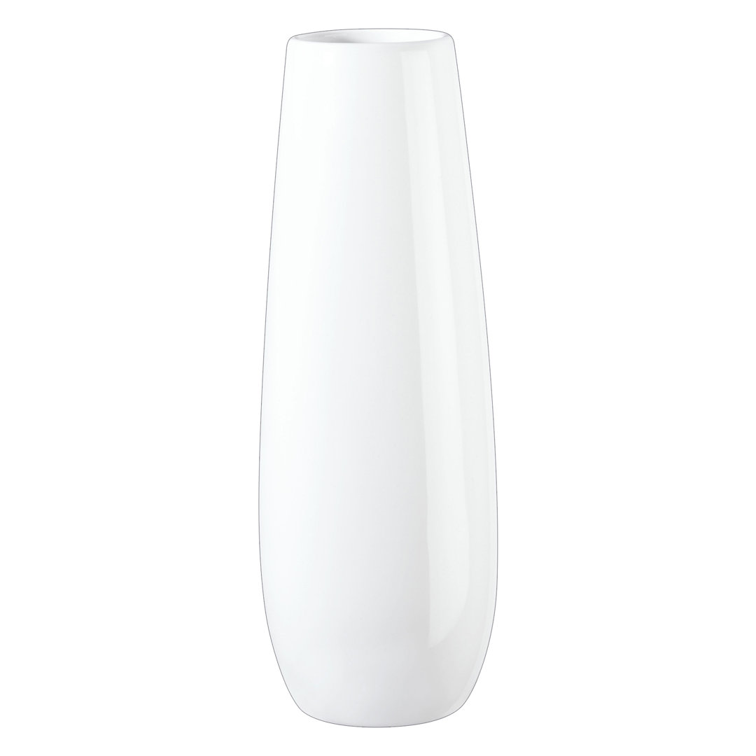 ASA Selection Ease vase, room decoration, flower vase, ceramic, white