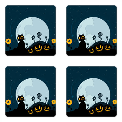 Square 4 Piece Coaster Set