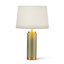 Cylinder 55cm Metal Ceramic look Table Lamp-47219206-47219205