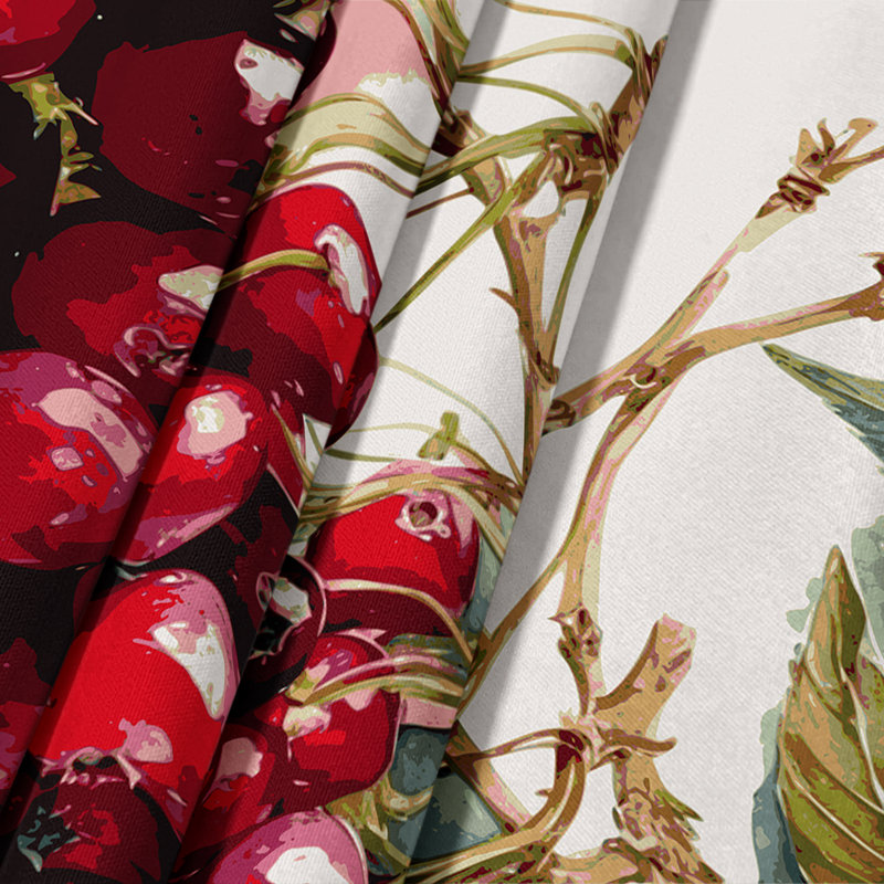 Tapisserie murale «Fruit Cranberry», 26 po x 36 po