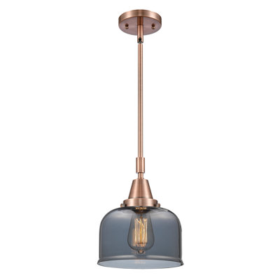 Luminaire suspendu 1 lumière à une cloche