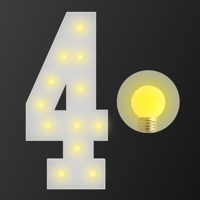 Enseigne lumineuse DEL sans adhésif avec fixation autoagrippante - Décoration murale réutilisable pour la maison, le mariage, les affaires, pas de ruban adhésif, ni de colle