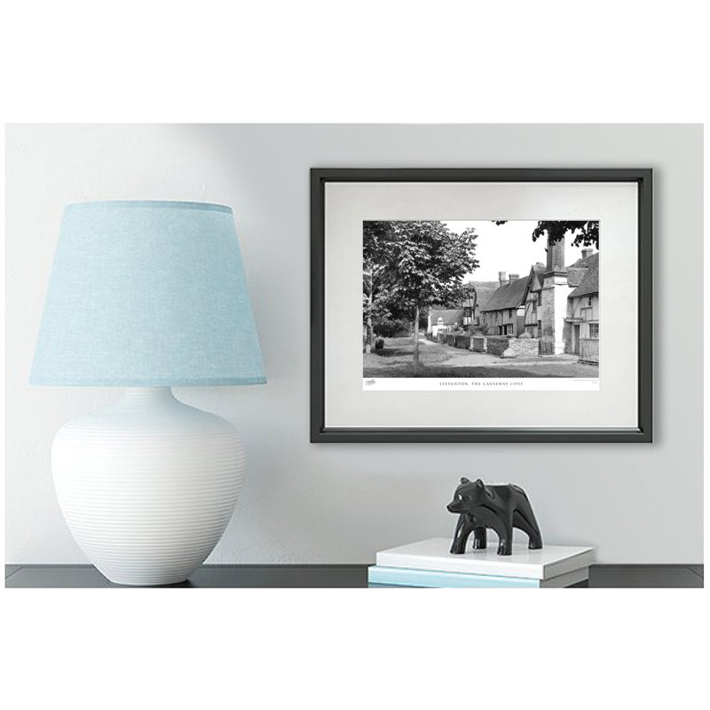 Steventon, The Causeway C1955 by Francis Frith - Single Picture Frame Print, 28cm H x 36cm W x 2.3cm D