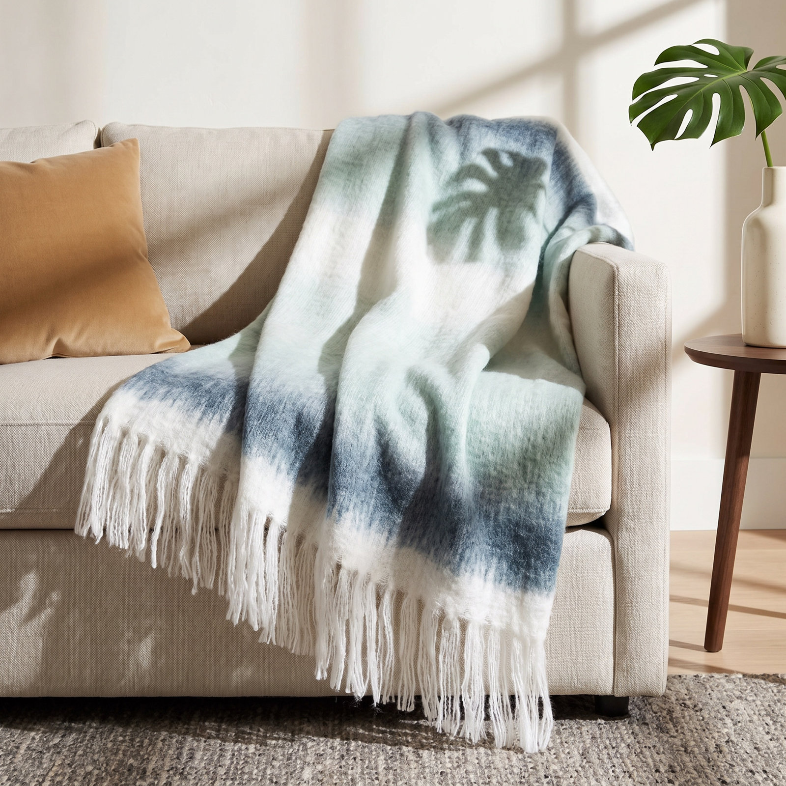 Loman Hand Woven Throw Blanket