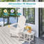 Chaise Adirondack pliante en plastique-70302377