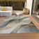 Machine Washable Indoor/Outdoor Cinead ACN1668 Gray Rug