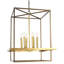 Kayce 6 - Light Lantern Rectangle Chandelier