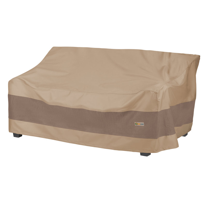 Housse de canapé d'extérieur imperméable élégante Steve, H 35 po x l 85 po x P 35 po