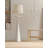 66.5'' Gesso White Traditional Floor Lamp