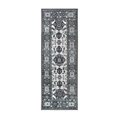Performance Flatweave Washable Oriental Indoor / Outdoor Rug