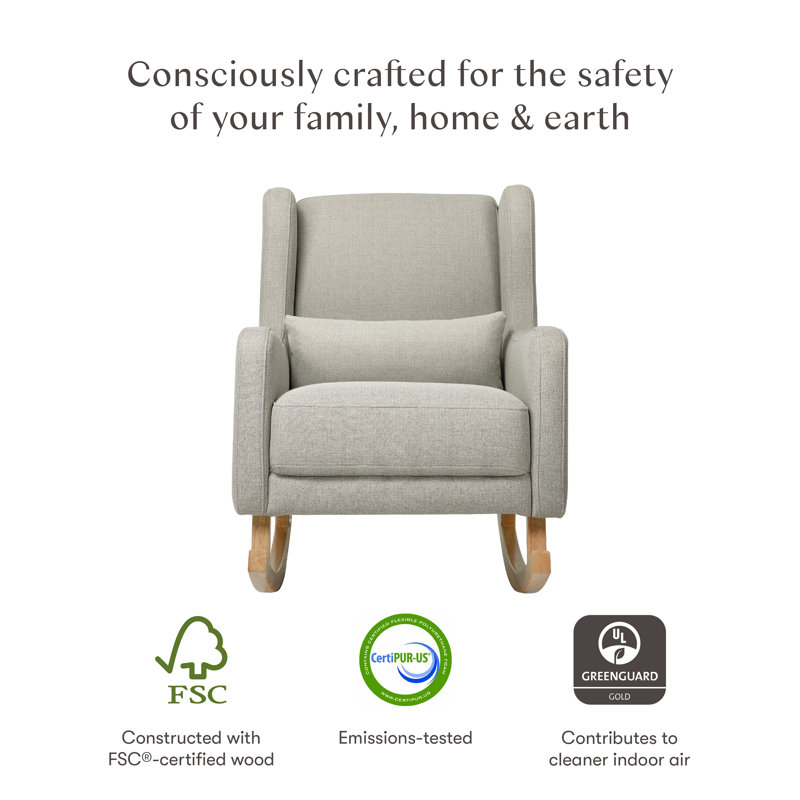 Kai Rocking Chair, Gray